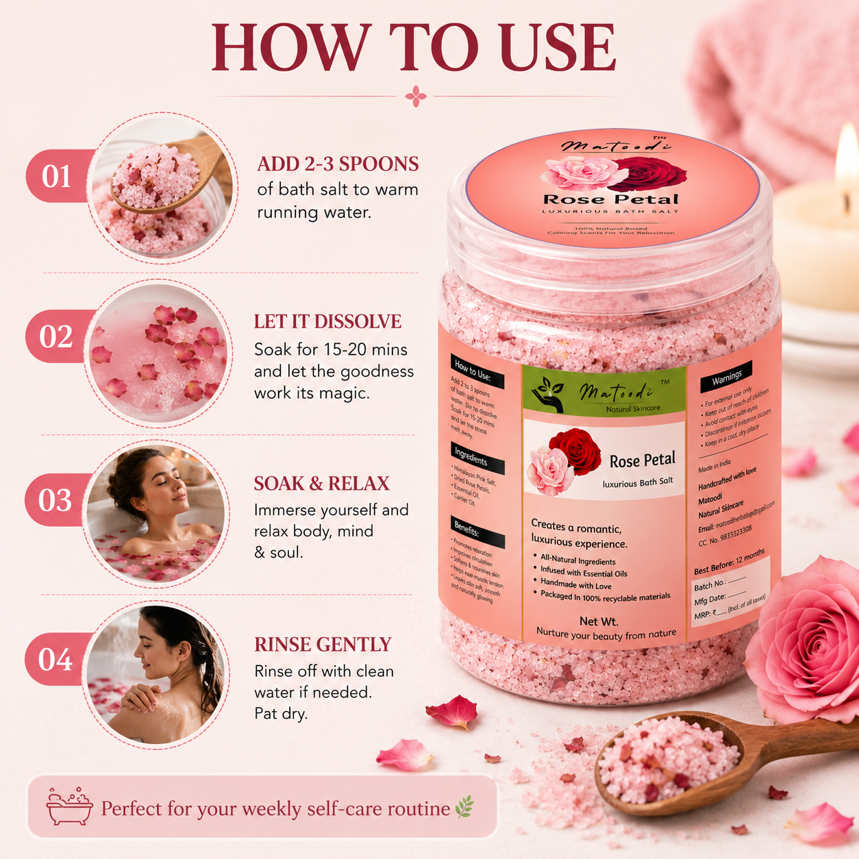 Essential Oil Bath Salt