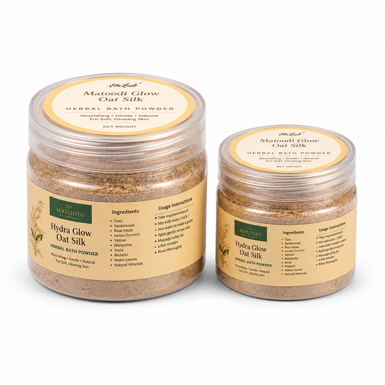 Herbal bath powder