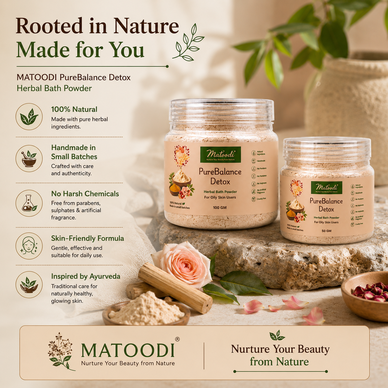 Detox Herbal Bath Powder