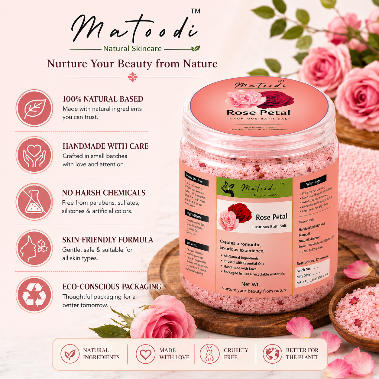 Luxury Bath Salt India