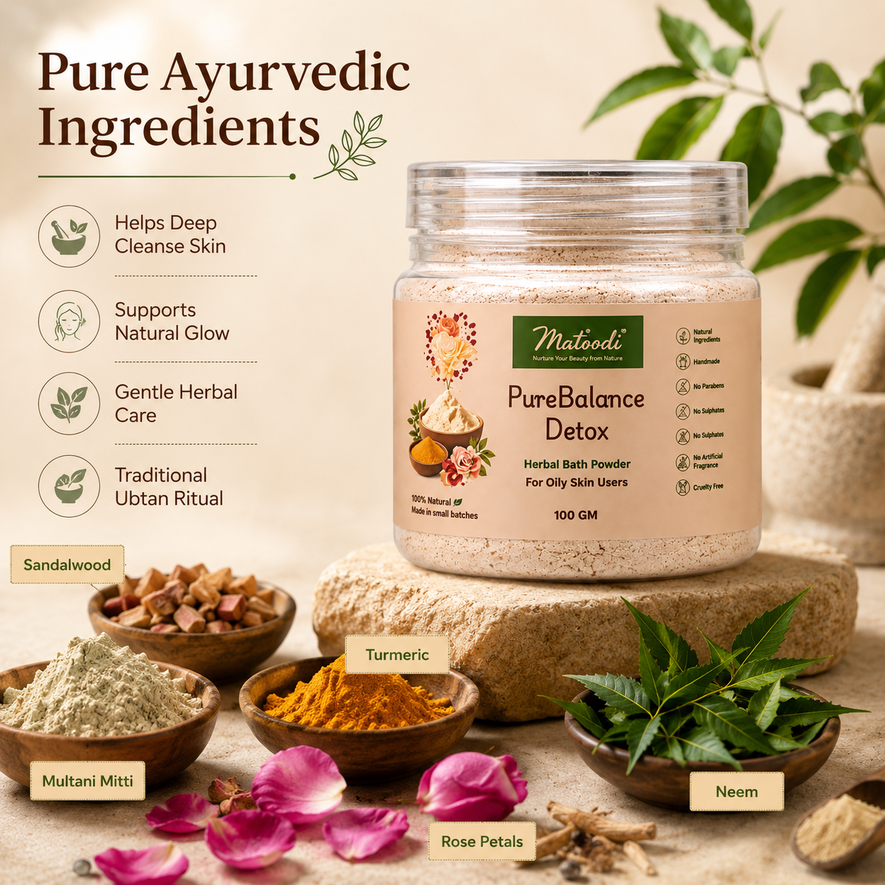 Detox Herbal Bath Powder